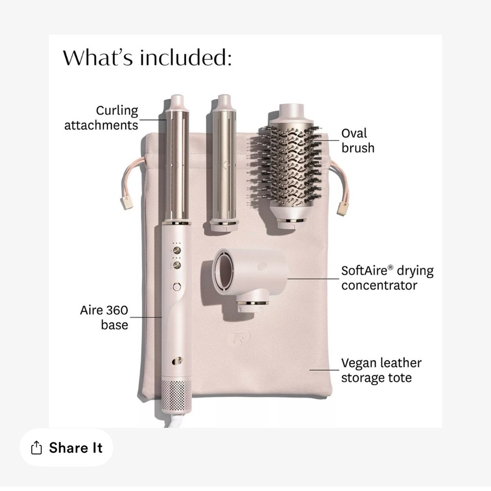 T3 Aire 360 Ceramic Air Styler Blowout Kit
